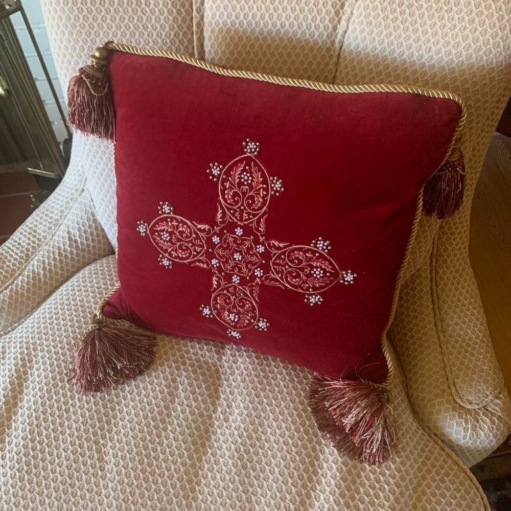 Three Decorative Pillows